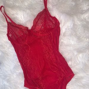 Red Lace Bodysuit/Teddy